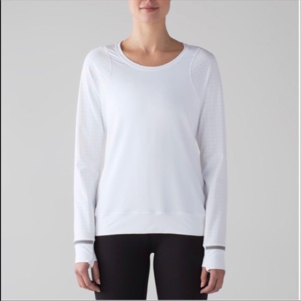 Lululemon Mind Over Miles LS, size 12 NWOT